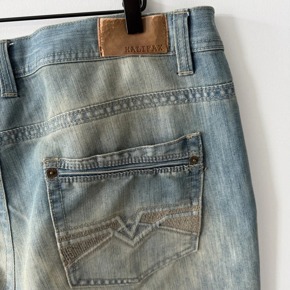 Halifax Jeans Mens 44x32 Vintage Y2K Faded Baggy Hip Hop
